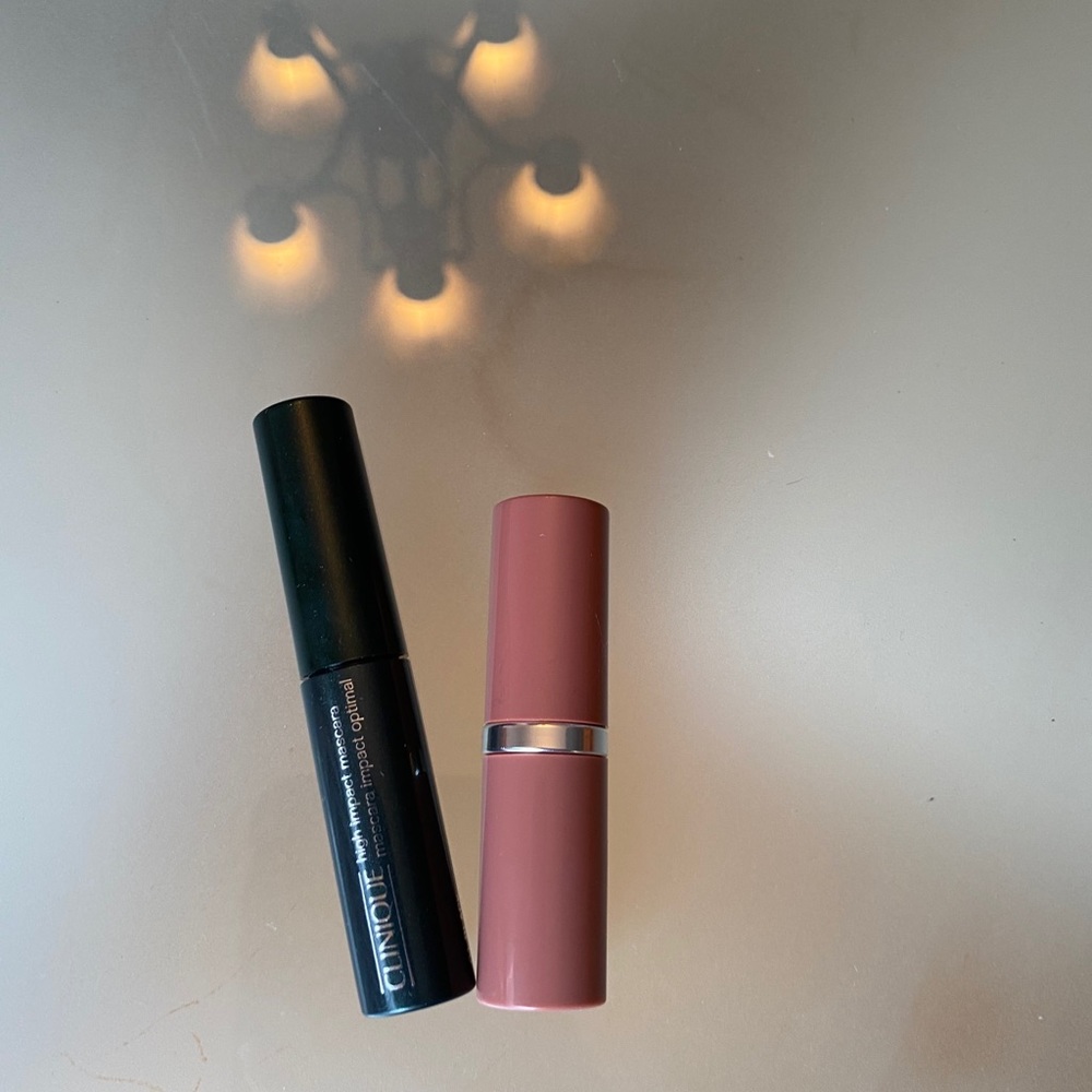 New!💄Clinique Bare Pop lipstick and mascara